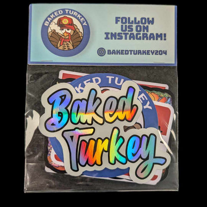 Baked Turkey Sticker Pack - Series 1