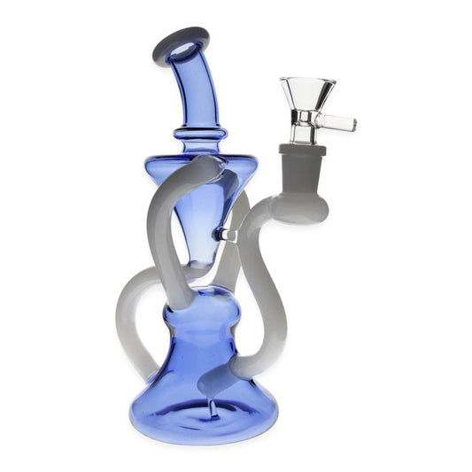 Plain Jane Glass - Recycler Rig - 8"