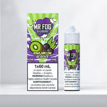 Mr Fog E-Liquid - Kiwi Melon Acai Ice