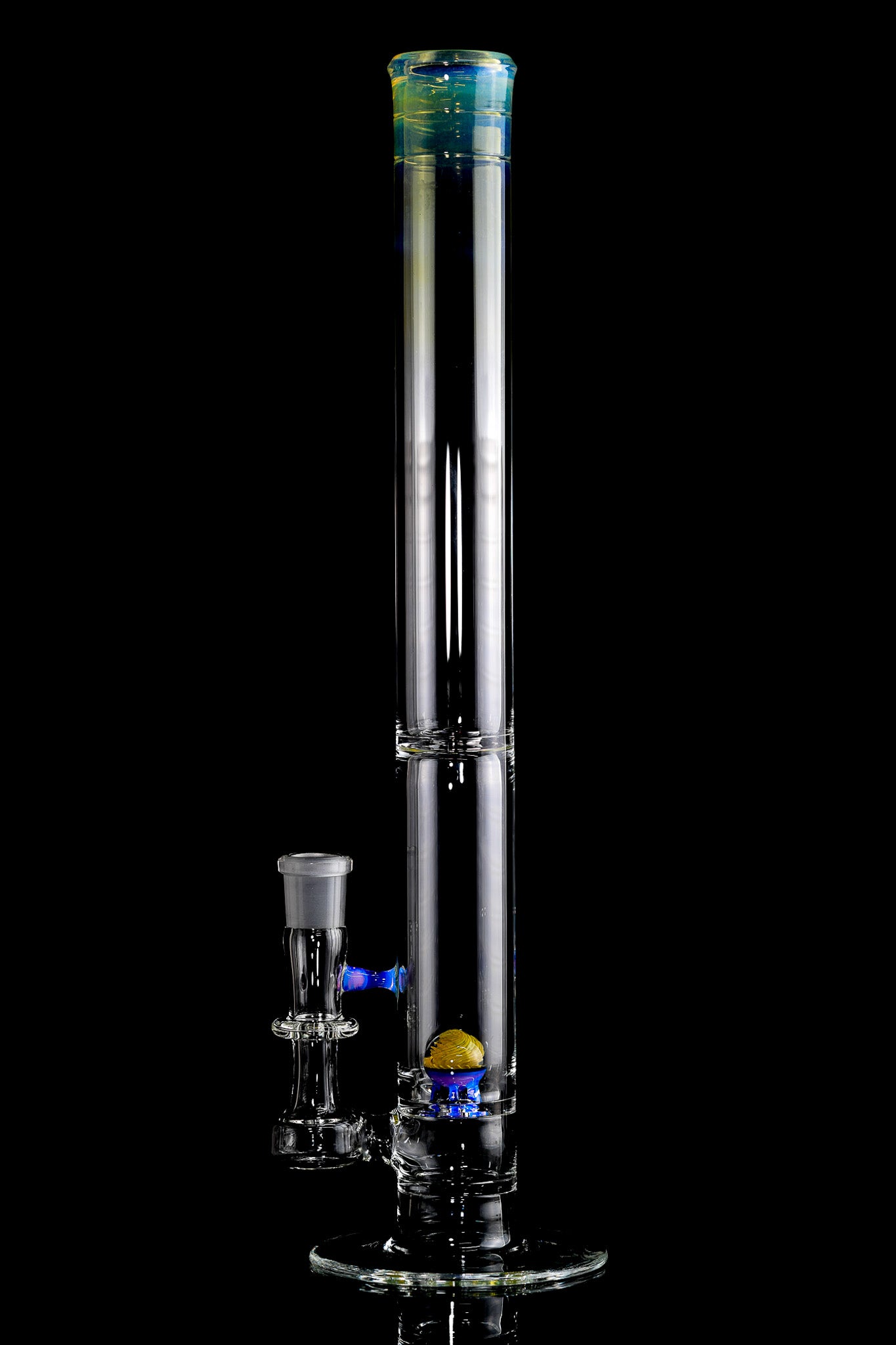 Discobox Glass - 18" Natty Tube w/Fumed Mouthpiece - 1