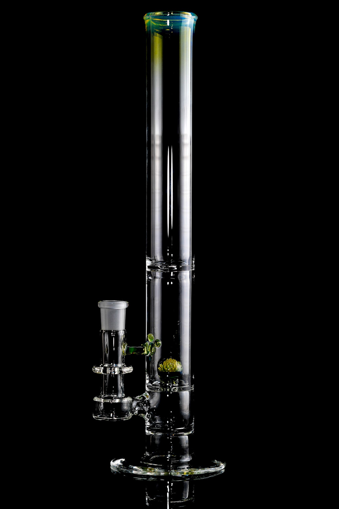 Discobox Glass - 18" Natty Tube w/Fumed Mouthpiece - 2