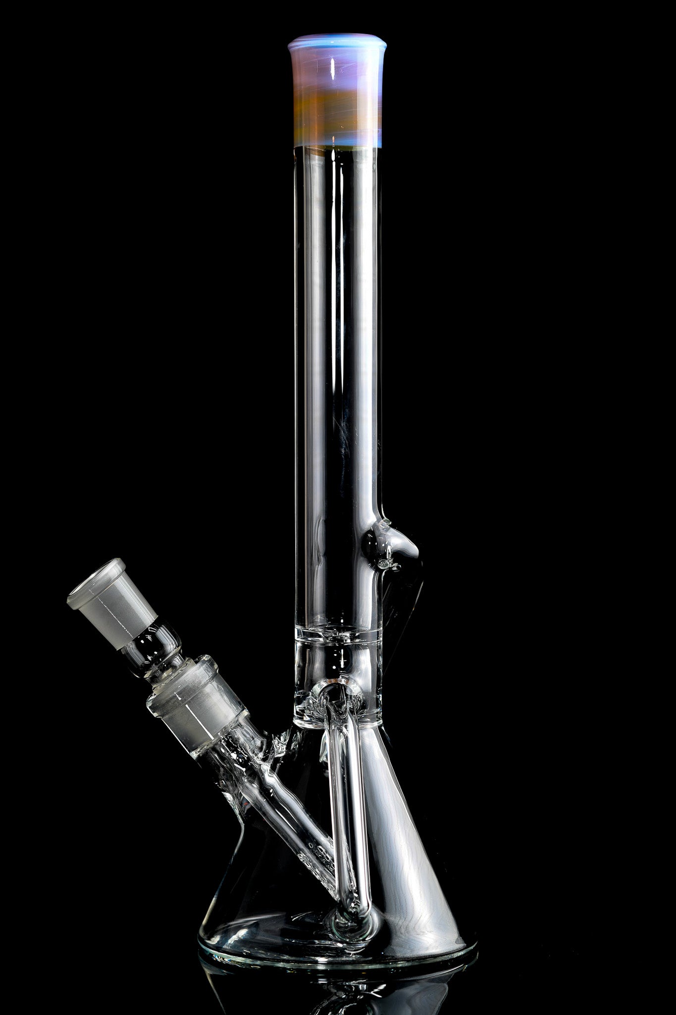 Discobox Glass - 18mm SBR Beaker W/ Removable Stem - 1