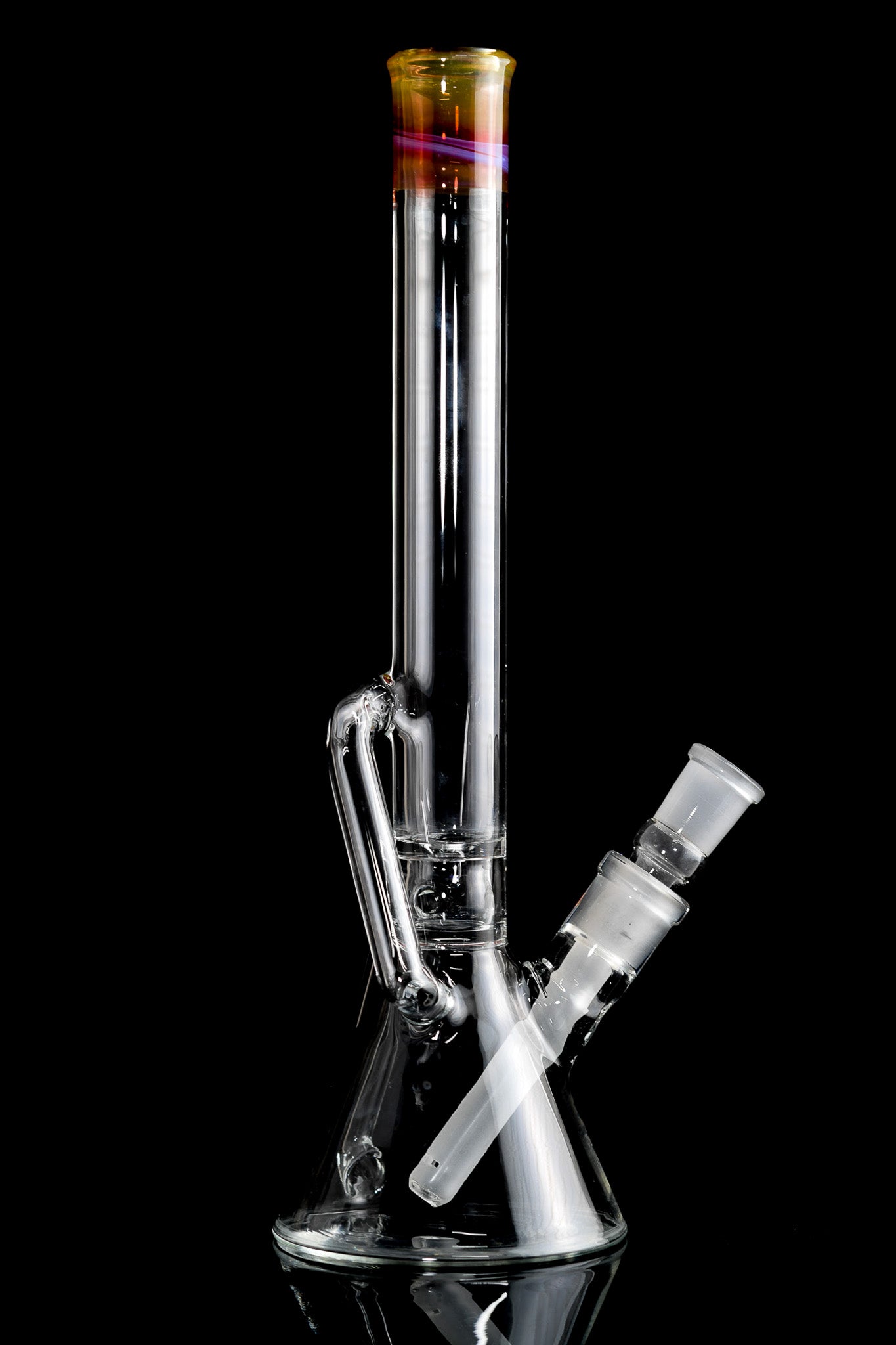 Discobox Glass - 18mm SBR Beaker W/ Removable Stem - 2