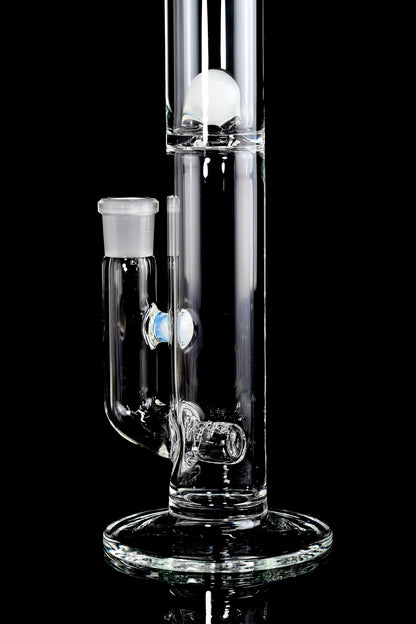 Green Belt Glass - Mini Inline W/ Marble Splash Guard - 2