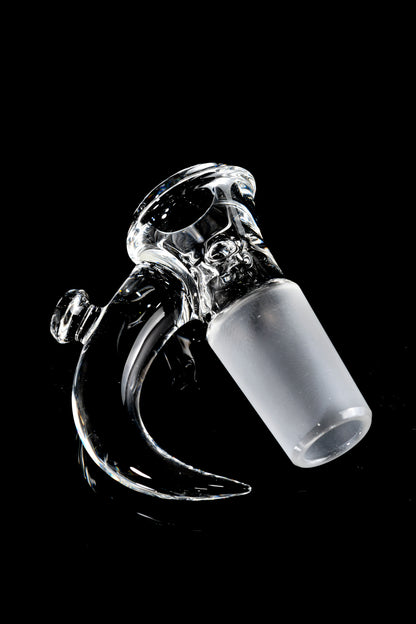 Jamms Glass - 18mm 4 Hole Clear Slide - 1