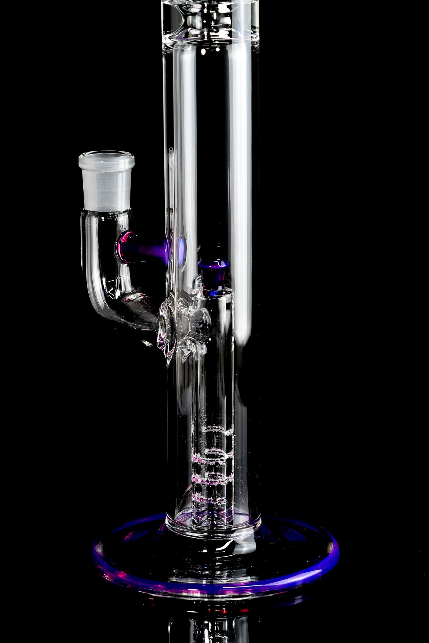 Jamms Glass - Accented Fixed 360 Tube - Royal Jelly