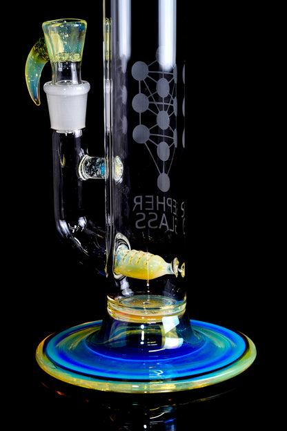 Sepher Glass - Full Accent Single Stem Straight Tube - 2