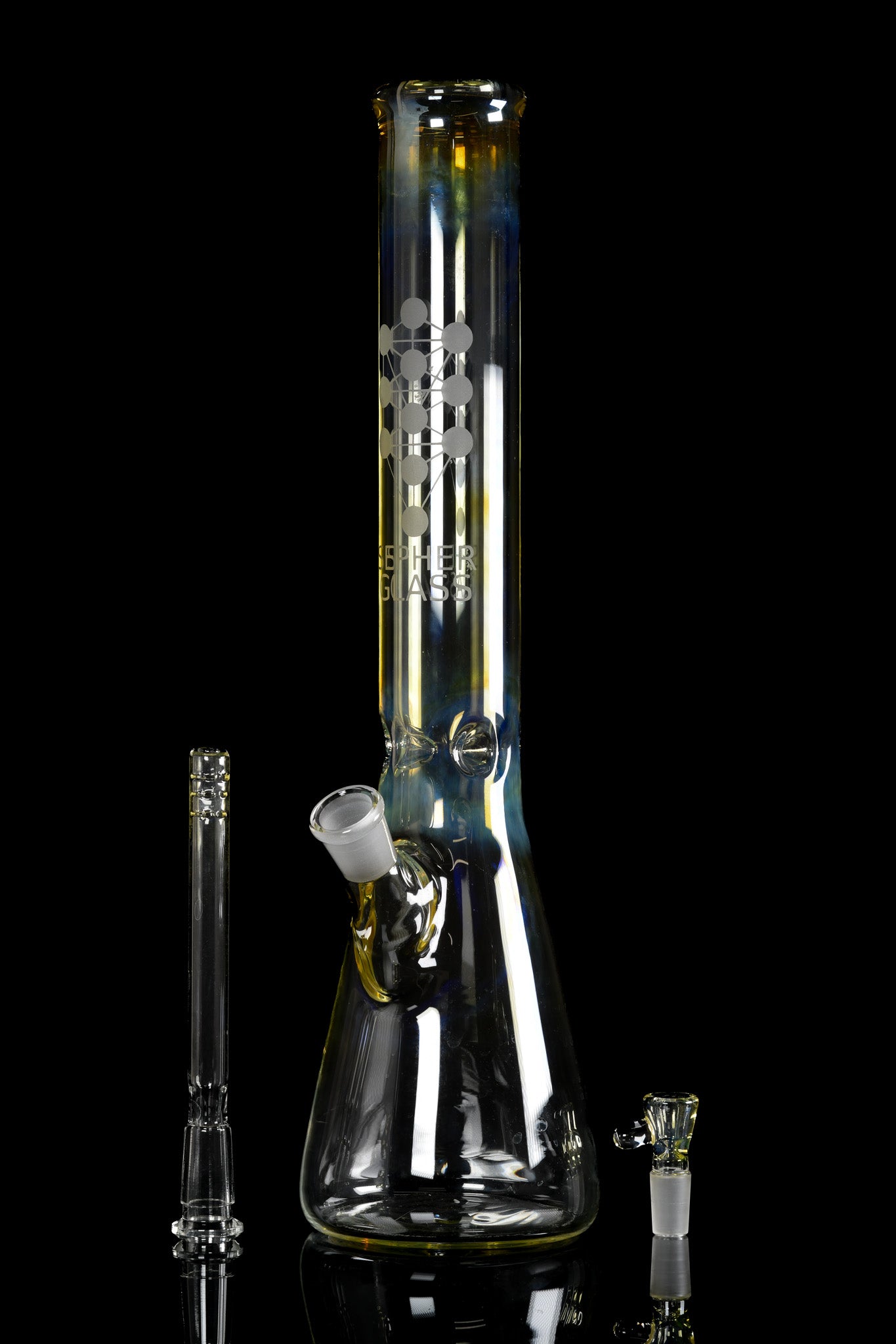 Sepher Glass - 50x5 Fumed Beaker Set