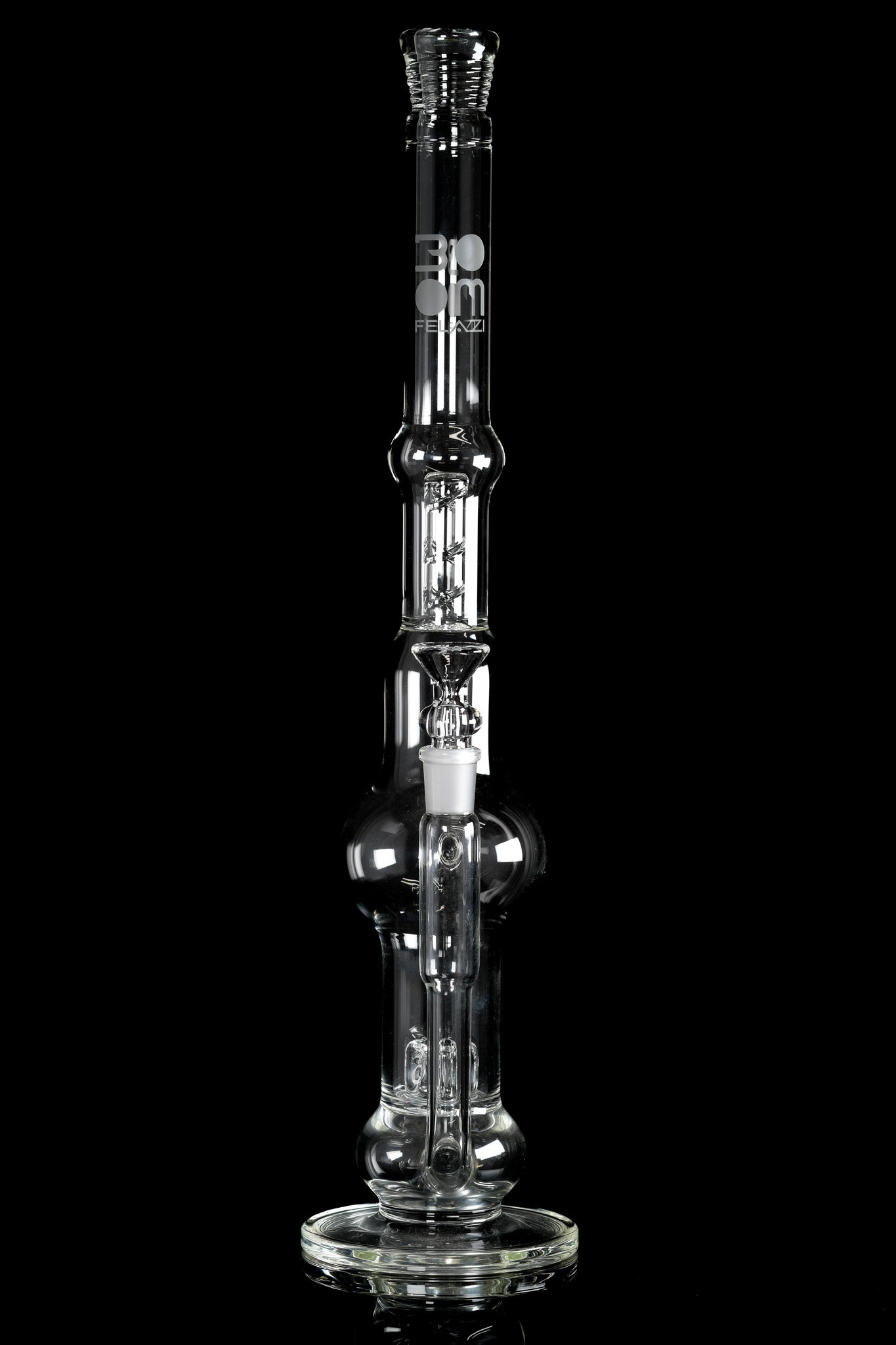 Boom Felazi - Clear King Crown Bong - 1