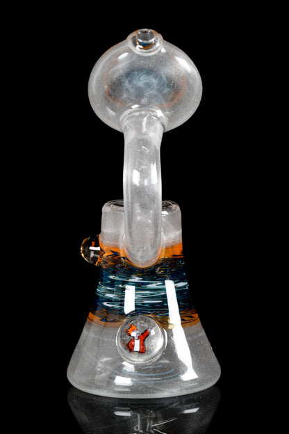 Keys Glass - 14mm Dewar Bubbler - White UV