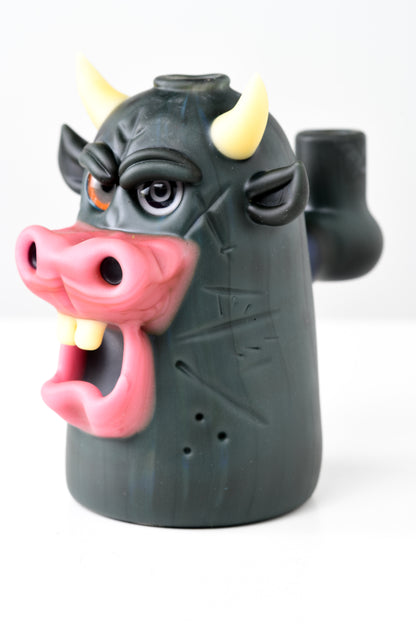 Rob Morrsion Glass - Bull Head Rig - Grey