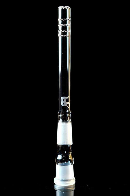 Duffy Glass - 18/18 Clear Staircase Stem - 7 - 6.5"