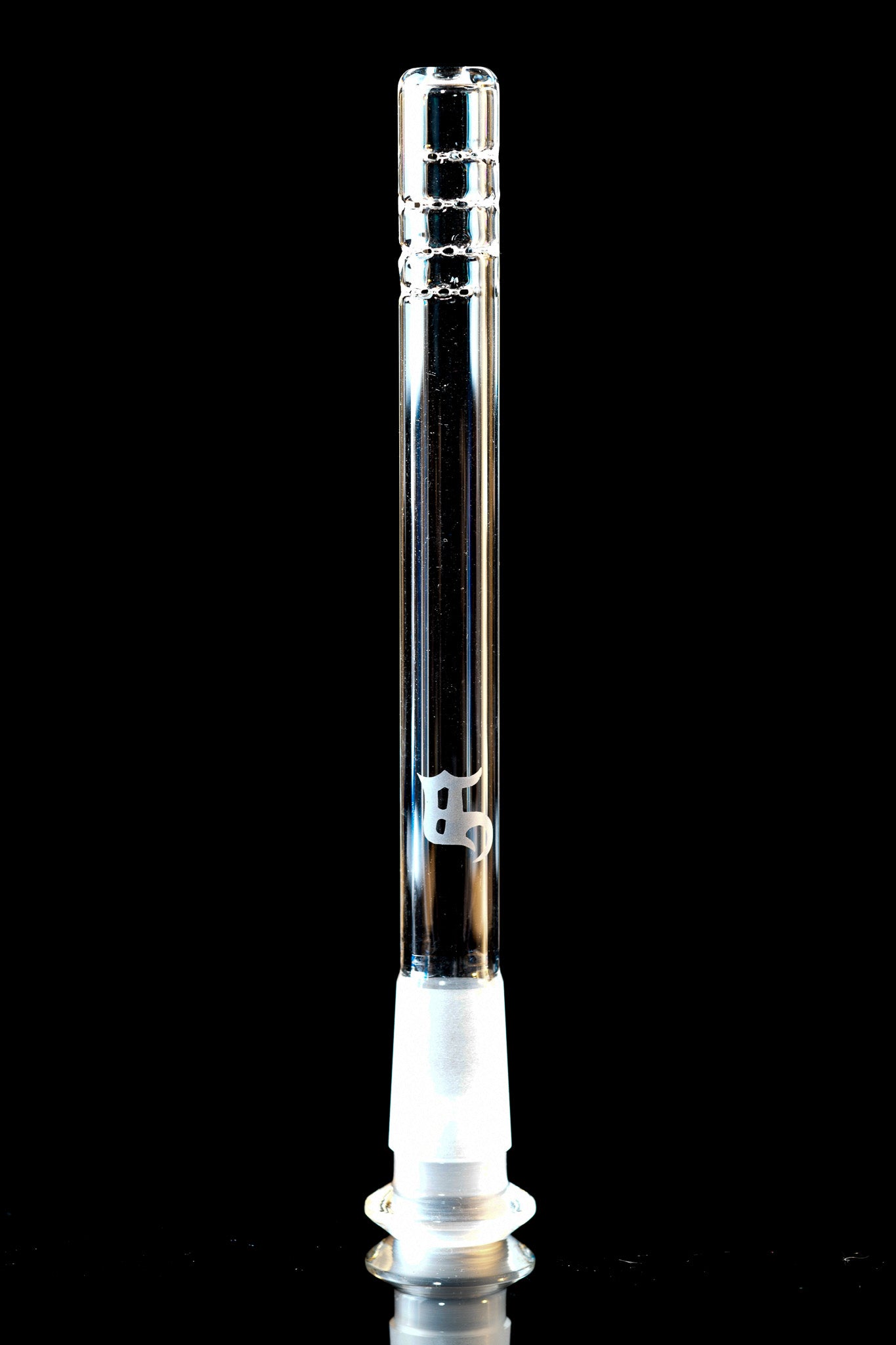 Duffy Glass - 18/14 Clear Staircase Stem - 2 - 6.5"