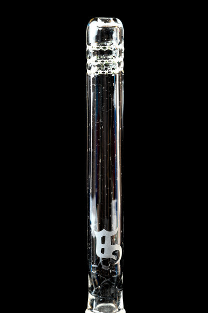 Duffy Glass - 18/14 Colour 360 Grid Stem - Lucy (uv) W/ Illuminati Grids - 5.6"