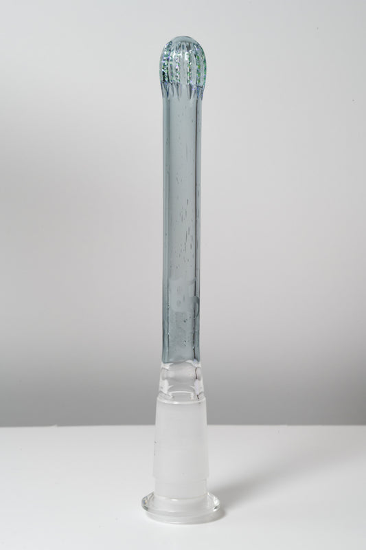 Duffy Glass - 18/14 Colour Grenade Stem (Coma w/ Illuminati grids) - 5.75"