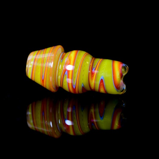 Dig Glassworks - 16mm Auto Spinner 3DXL Roswell Fire