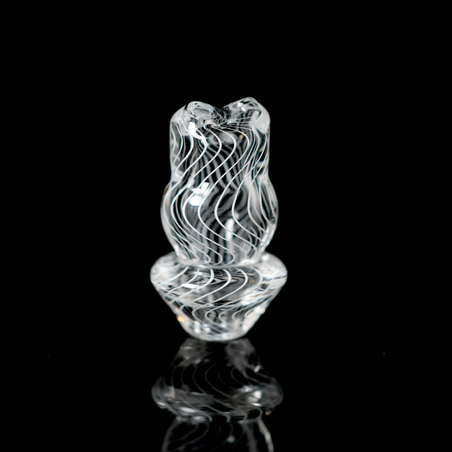 Dig Glassworks - 14mm Auto Spinner White Linework