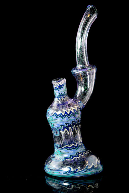 Al Gore - 10mm Dichro Bubbler W/ Matching Bubble Cap