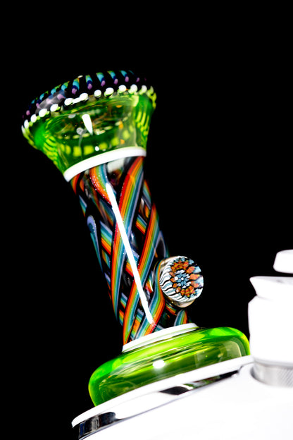 Steve H Glass - Puffco Peak Uv Dot Mandala Dry Top