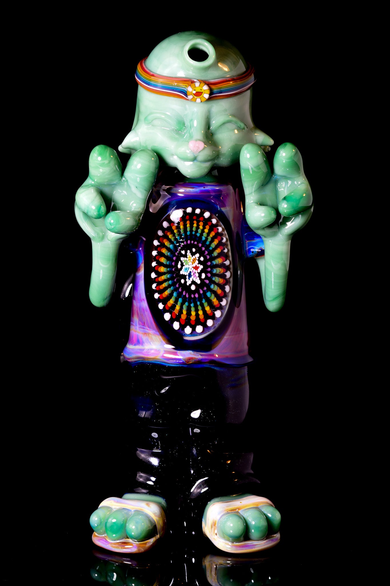 Steve H Glass x Friday Glass - Heady Bunny Rig