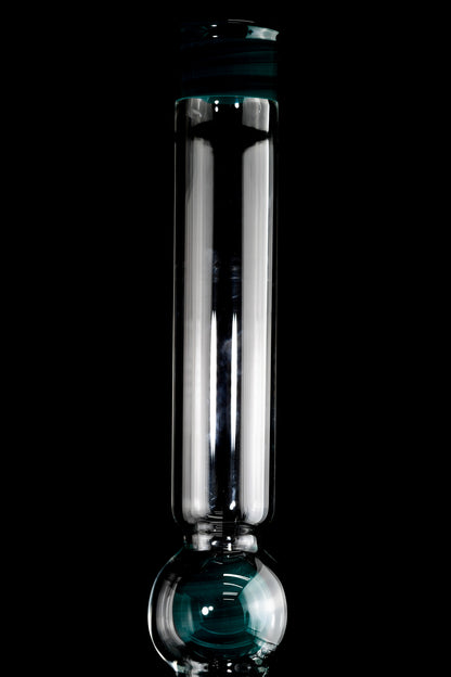 Full Zirk Glass - Inline Ball Tube - Teal