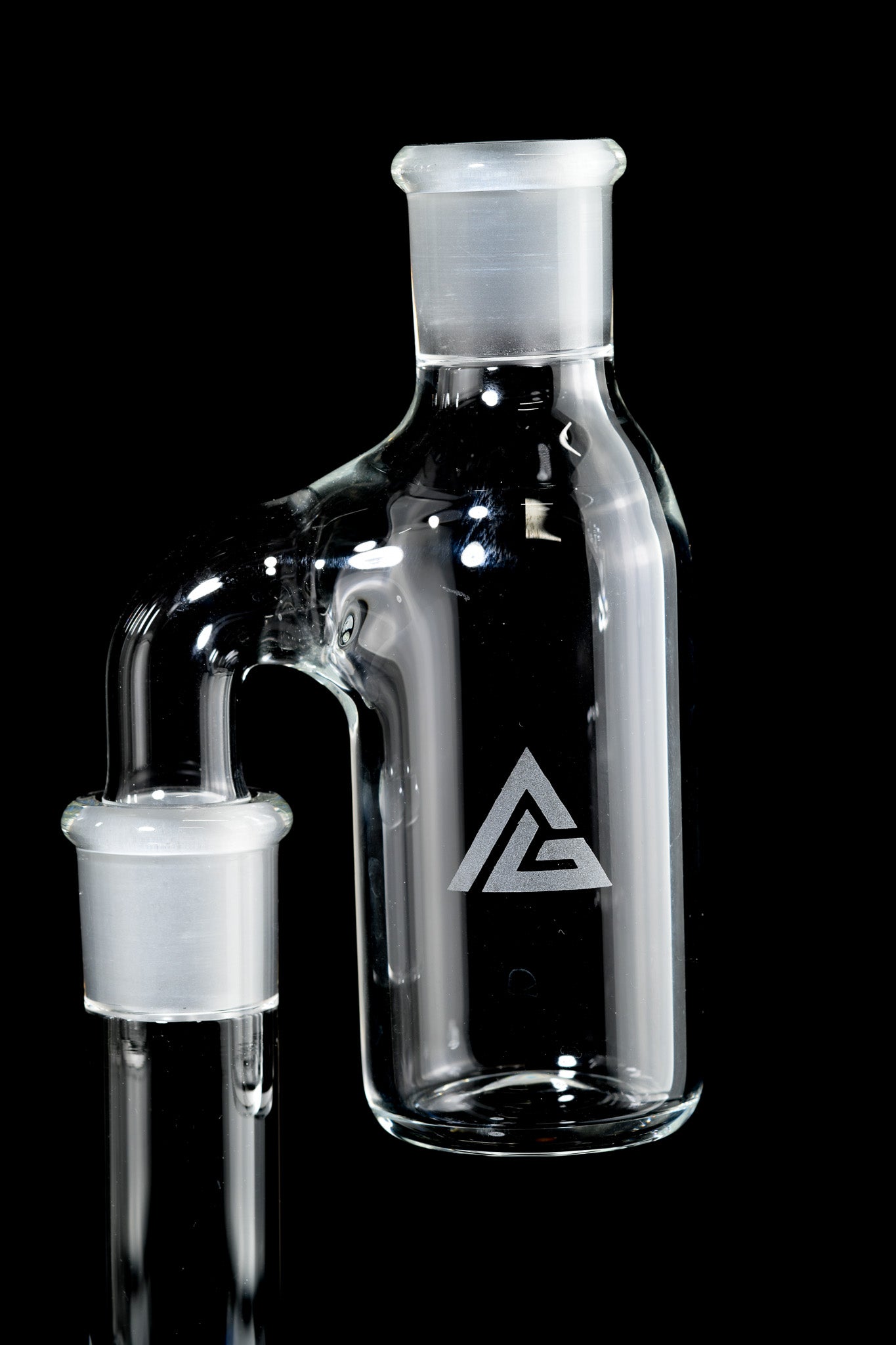 Al Gore - 18mm  90° Clear Dry Catcher - 2