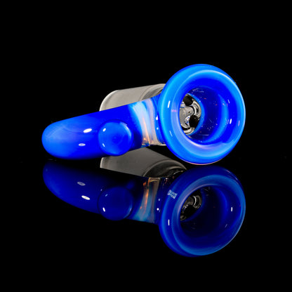 Jamms Glass - 18mm 4 Hole Two Tone Slide - Neptune/Moonstone