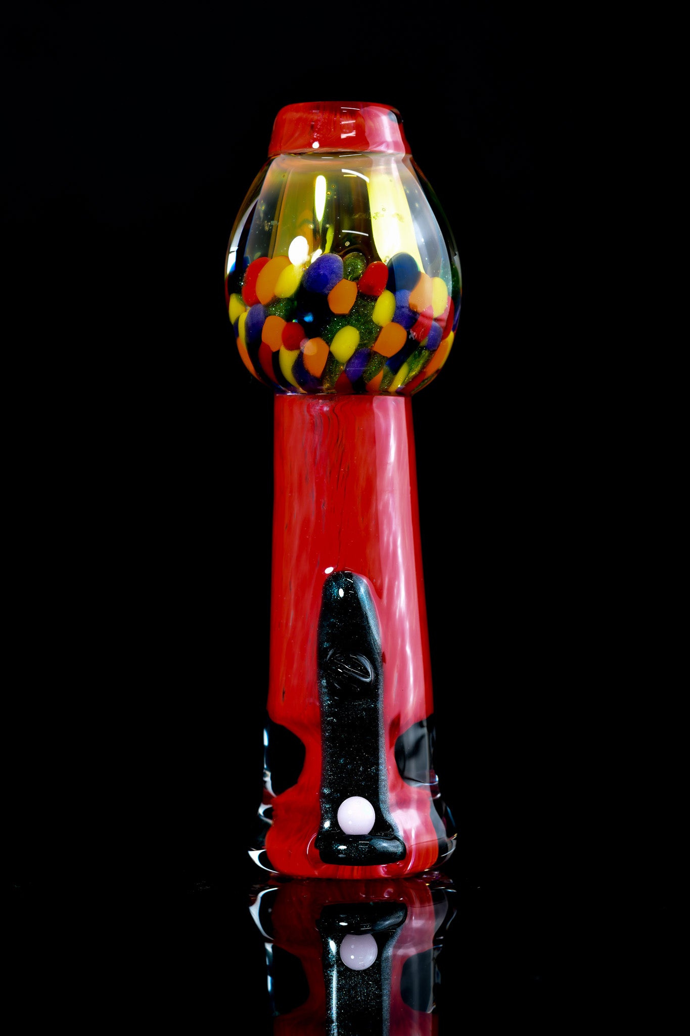 Locomotive Glass - Gum Ball Machine Chillum - 1