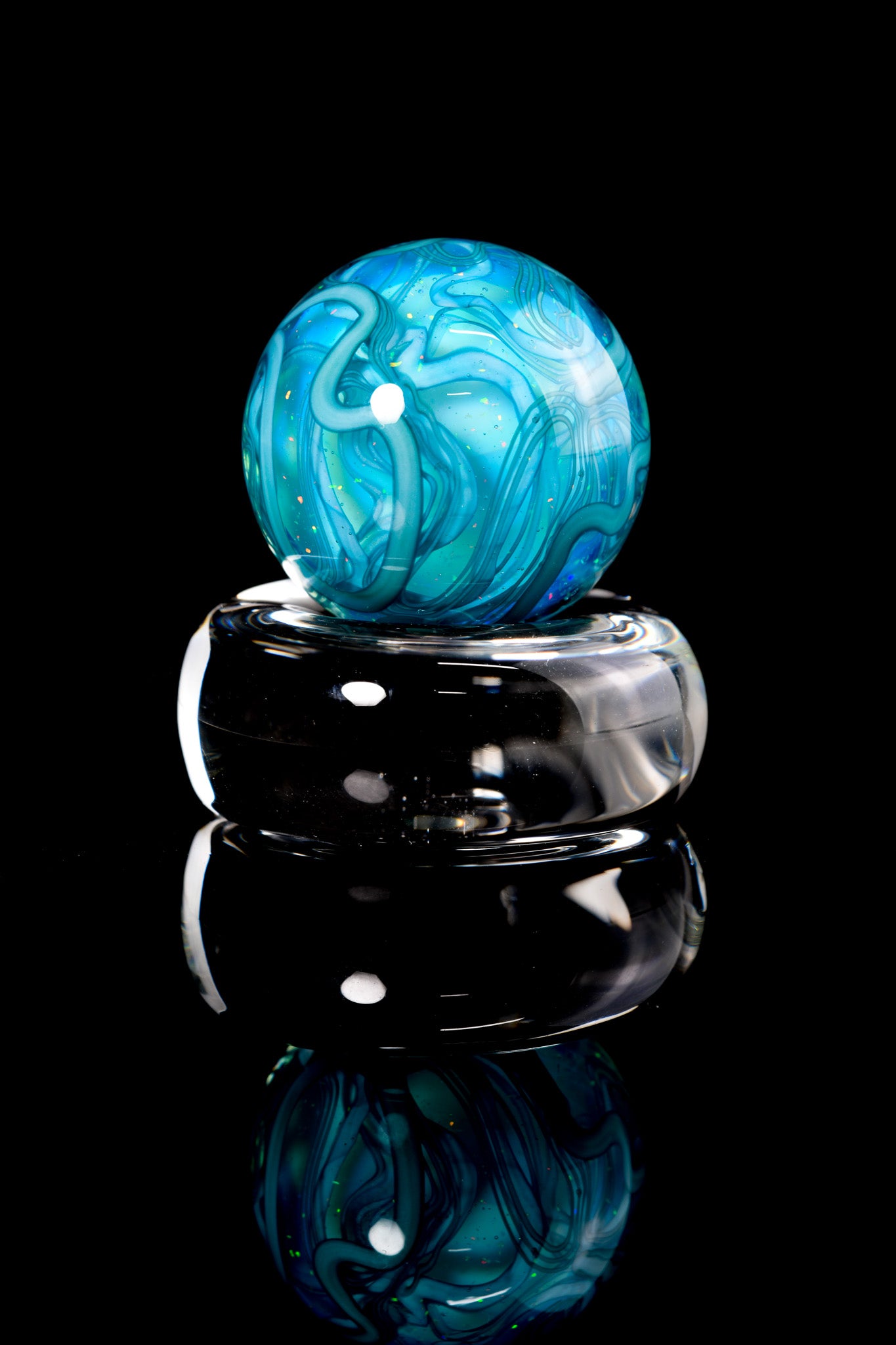 Scomo Glass - Scribble Tech Marble W/ Opal - 3