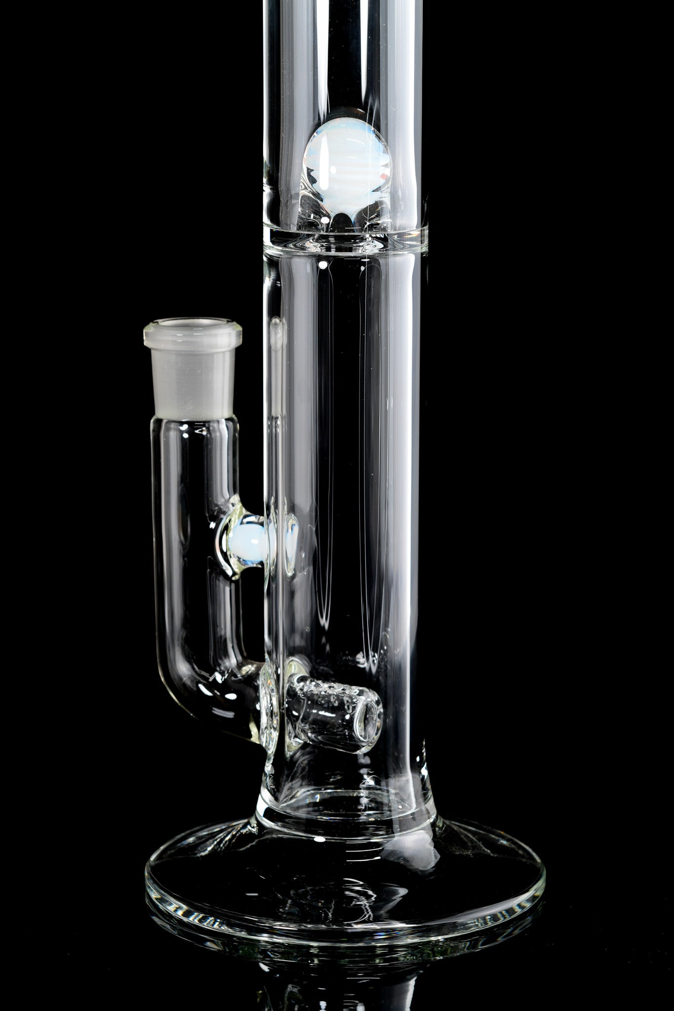 Green Belt Glass - Mini Inline W/ Marble Splash Guard - 1