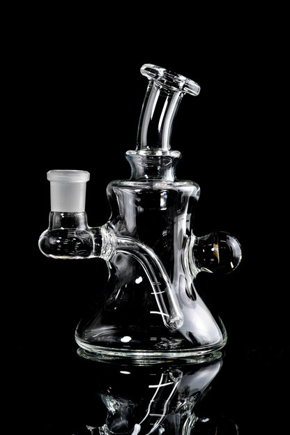 Green Belt Glass - Clear Mini Tube W/Millie - 5