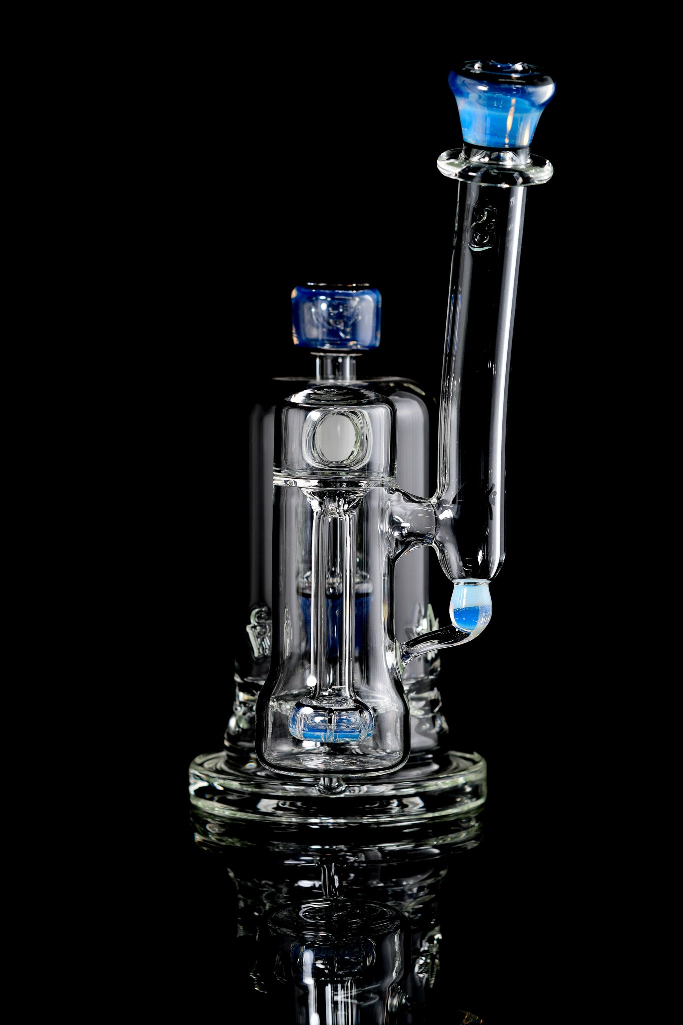 Sluworth Glass - 14mm Double Bubbler - 1