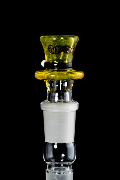 Slugworth Glass - 18mm 4 Hole Tophat Bowl - 2