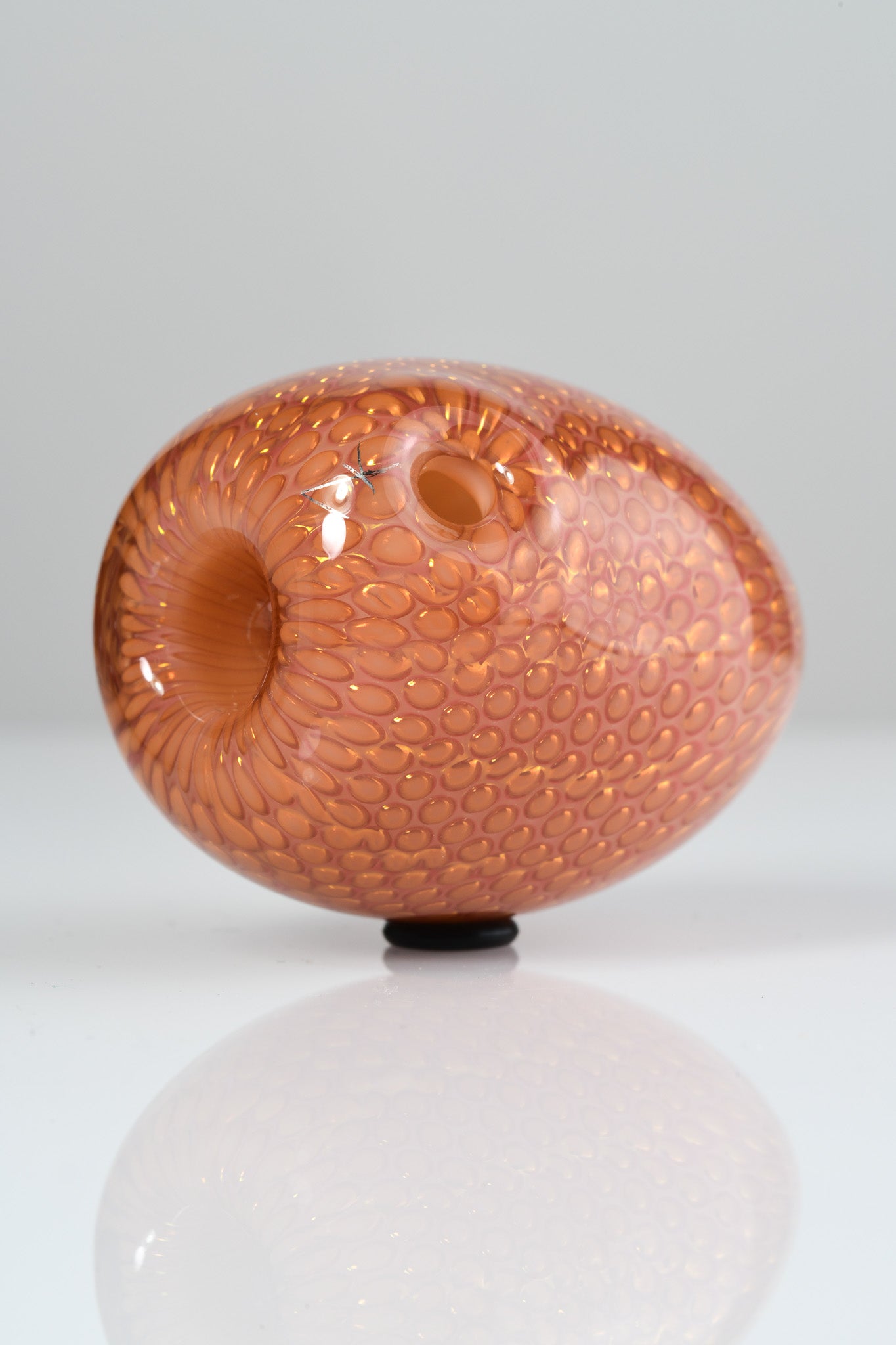 Firekist Glass - Snakeskin Dragon Egg Pipe - 3