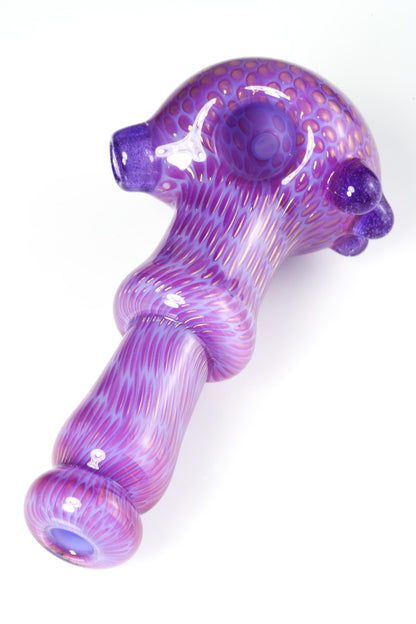 Firekist Glass - Snakeskin Spoon Pipe - 1