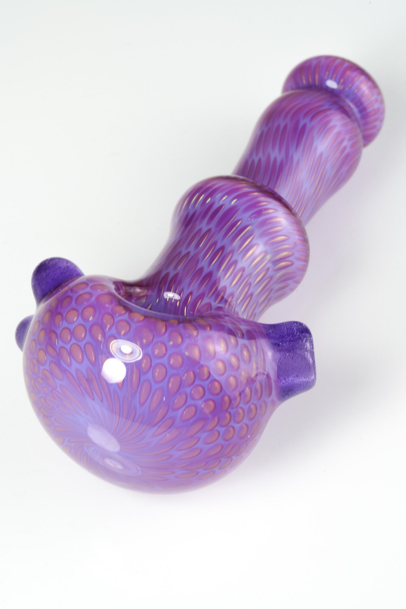 Firekist Glass - Snakeskin Spoon Pipe - 1