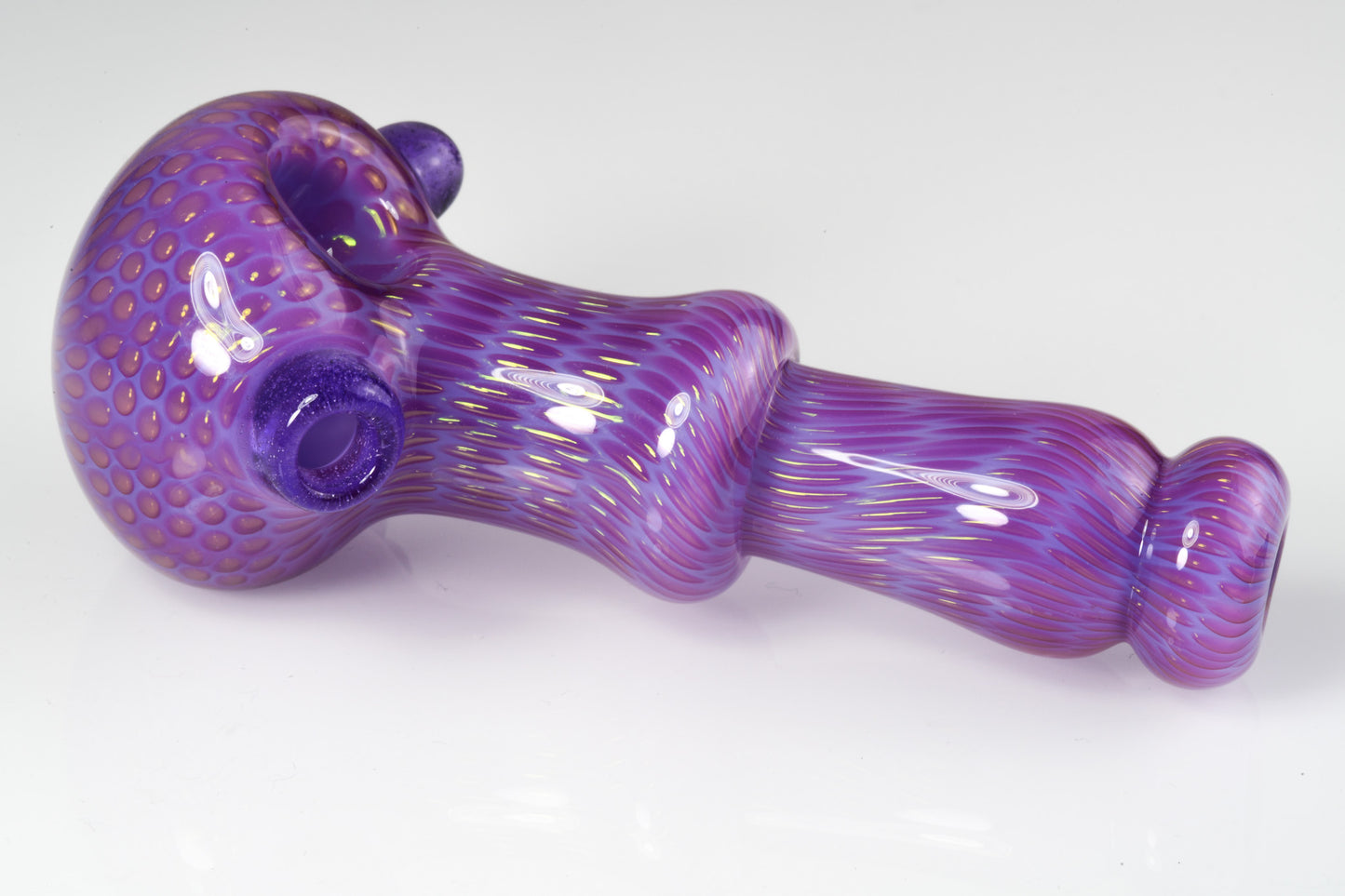 Firekist Glass - Snakeskin Spoon Pipe - 1