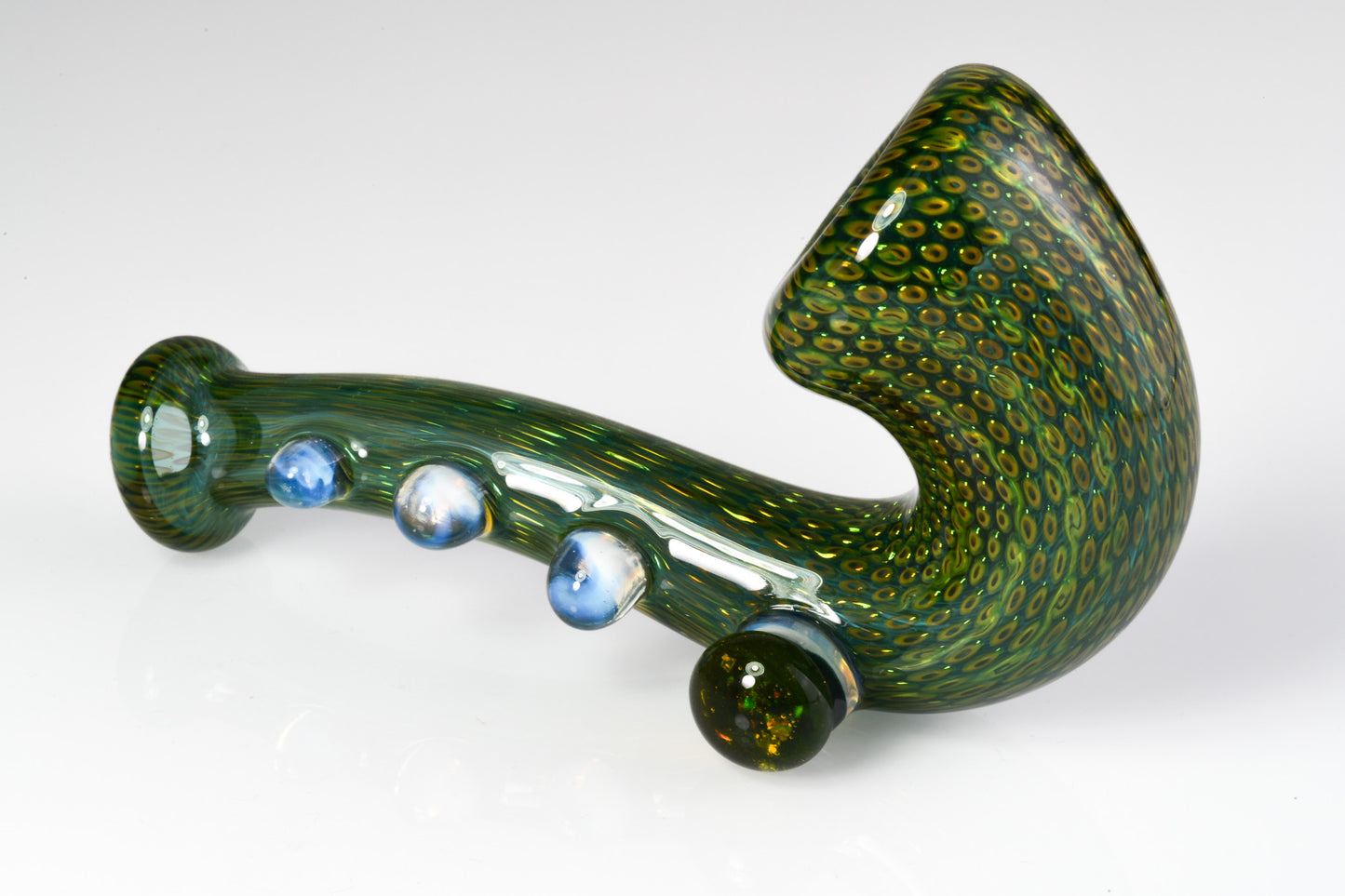 Firekist Glass - Snakeskin Sherlock - 1