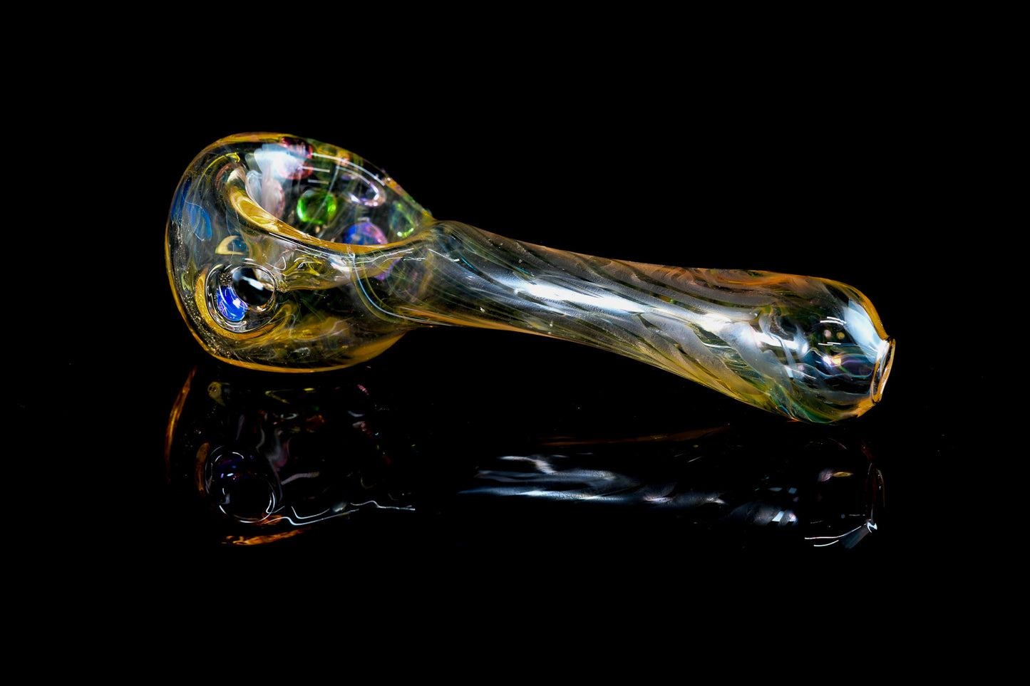 Discobox Glass - Fumed Pipe - 17