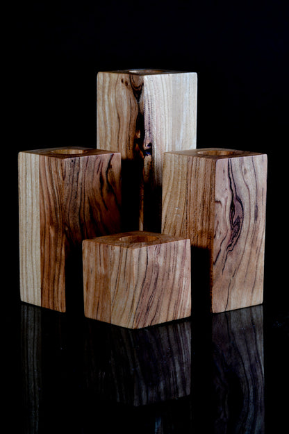 Oaken Anvil - 4 Hole Elevated Bowl Stand - 1