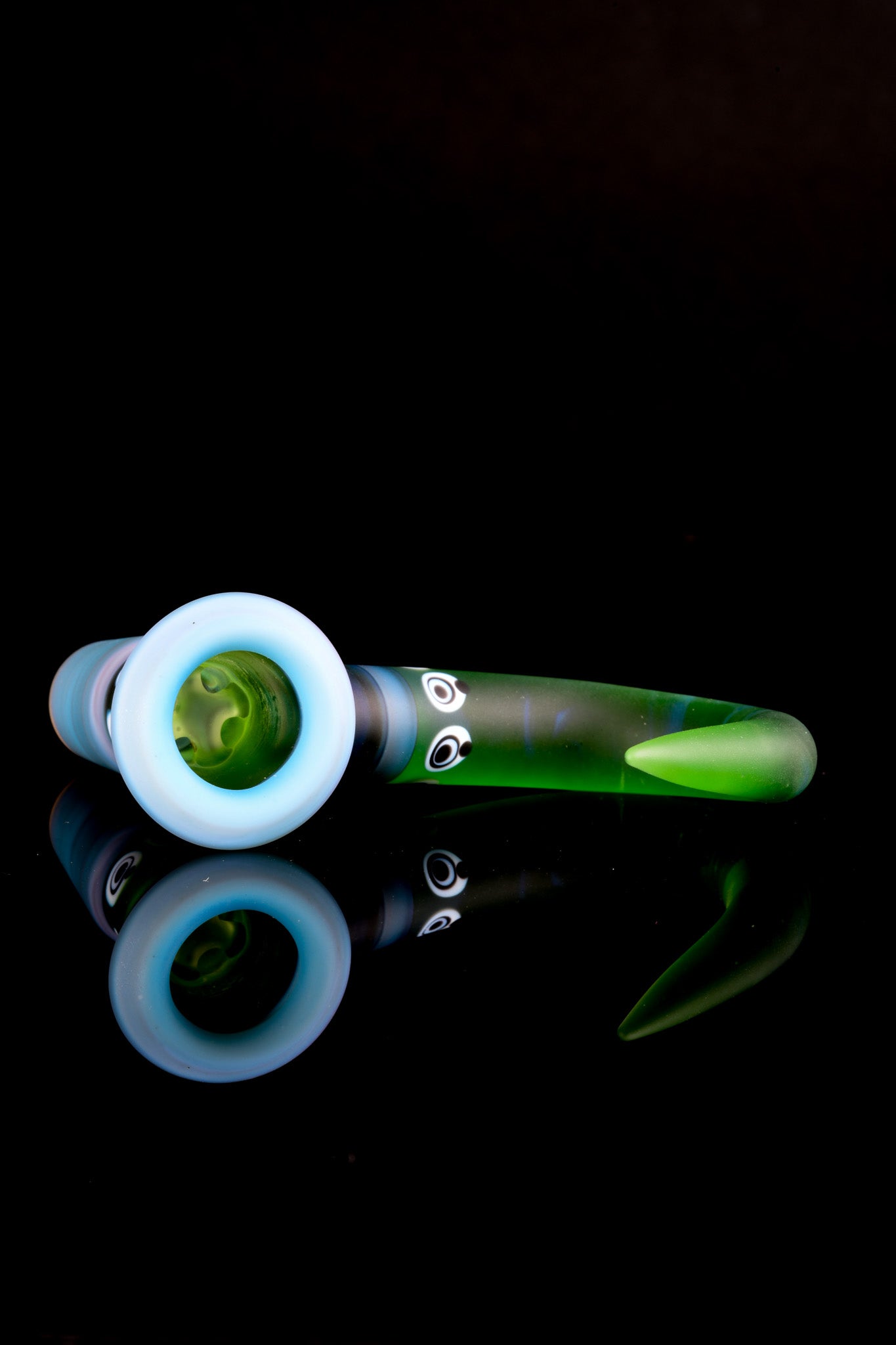 Thill Glassworks - Dot Stack & Green 18mm 4 Hole Full Work Slide