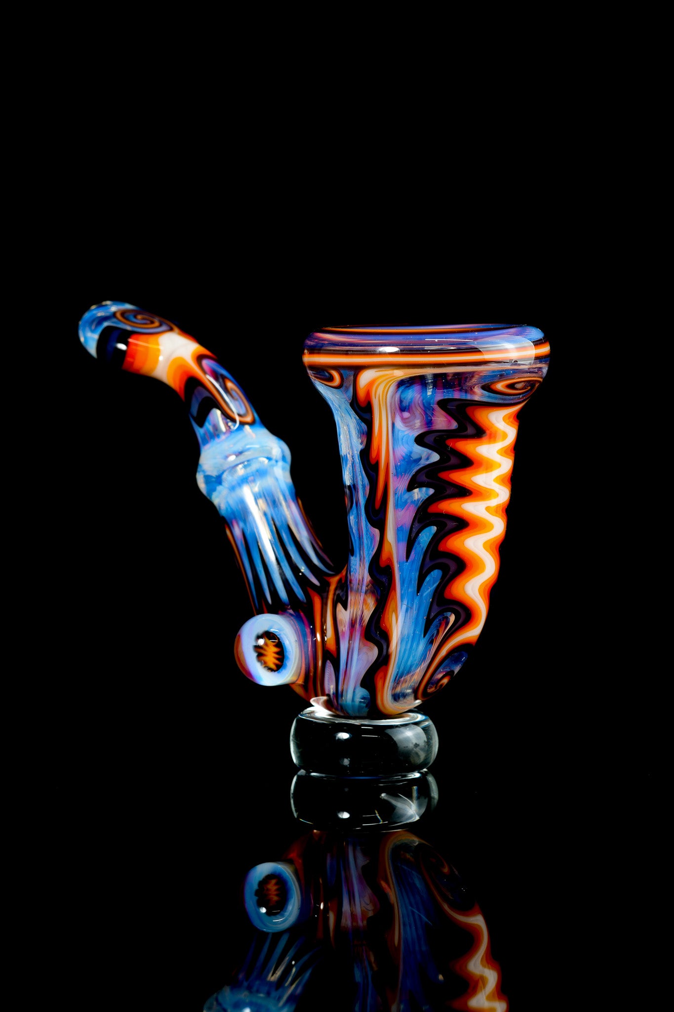 Slob The Glassblower - Worked Sherlock Pipe