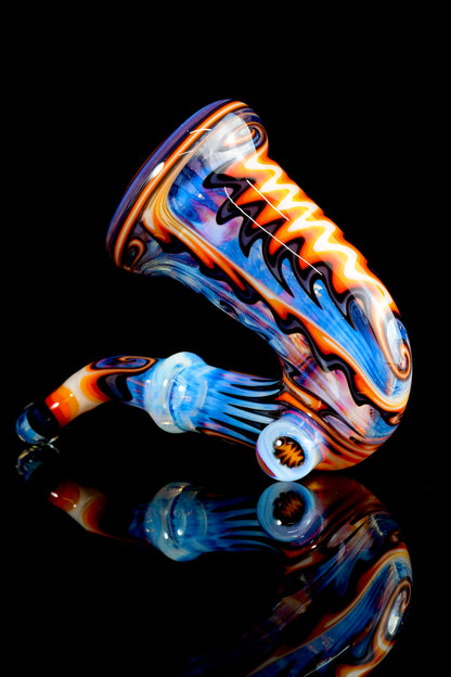 Slob The Glassblower - Worked Sherlock Pipe