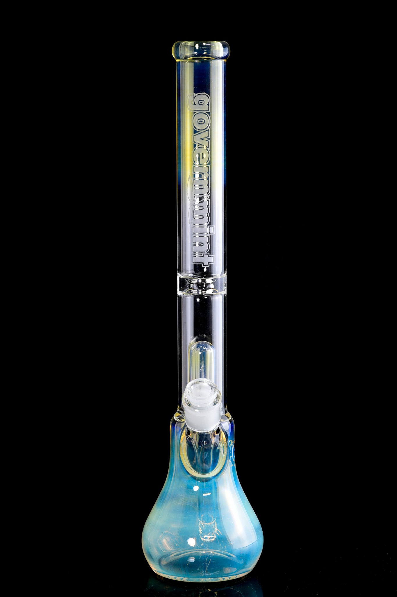 Governmint Glass - Fumed Mini Beaker W/ Dome Perc