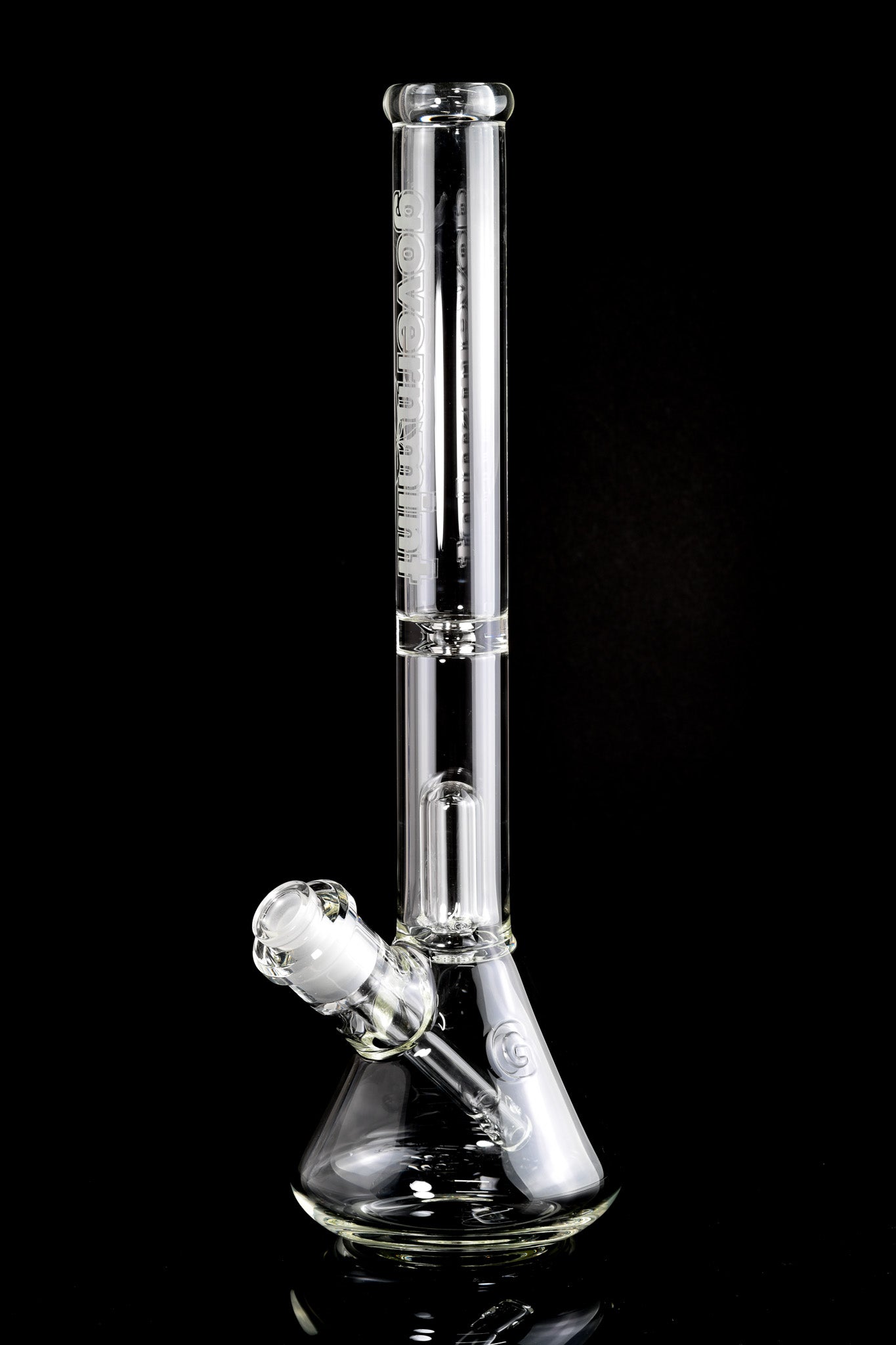 Governmint Glass - 9mm Mini Beaker W/ Dome Perc - 1