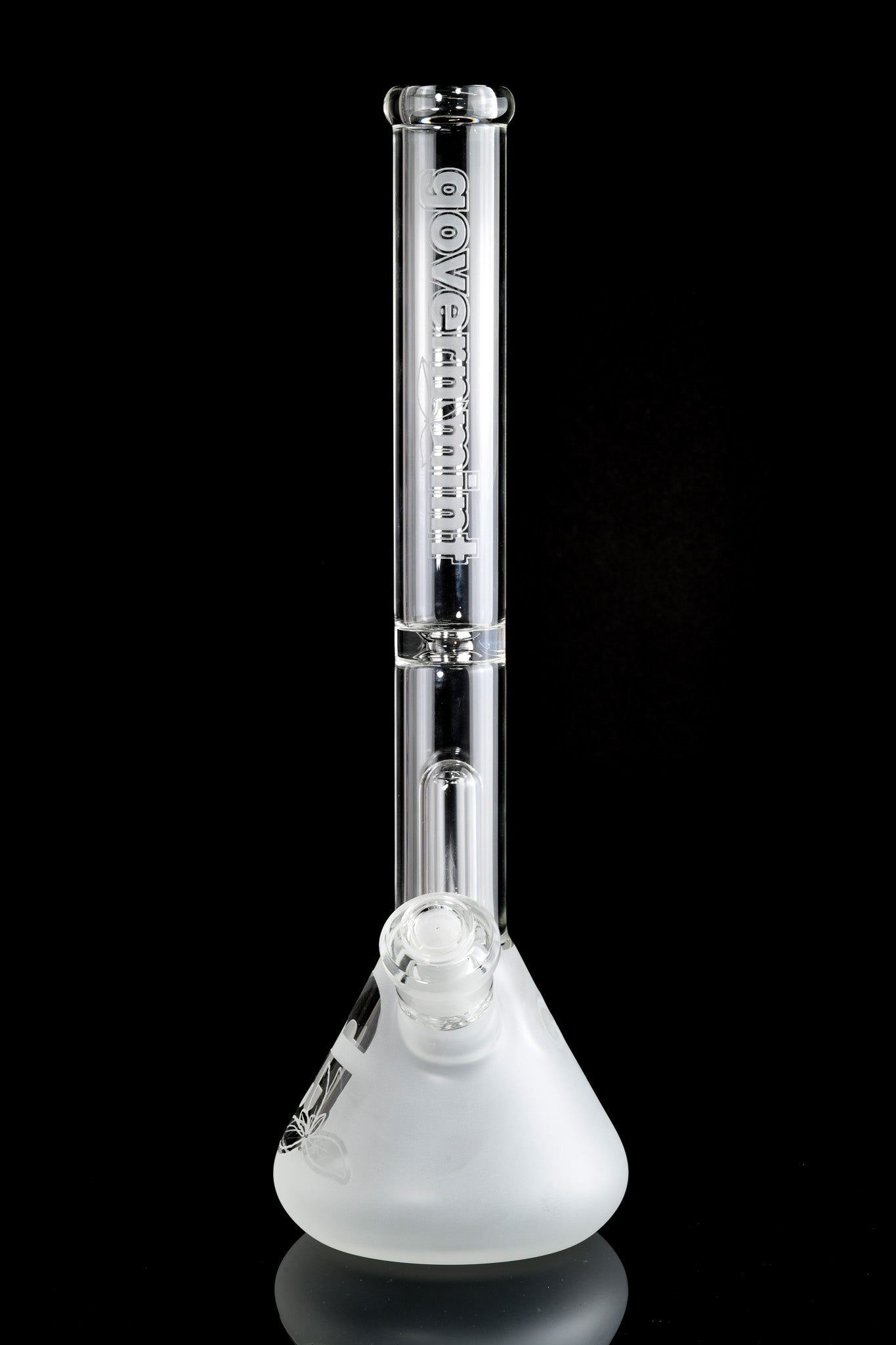 Governmint Glass - 9mm Mini Beaker W/ Dome Perc - 2