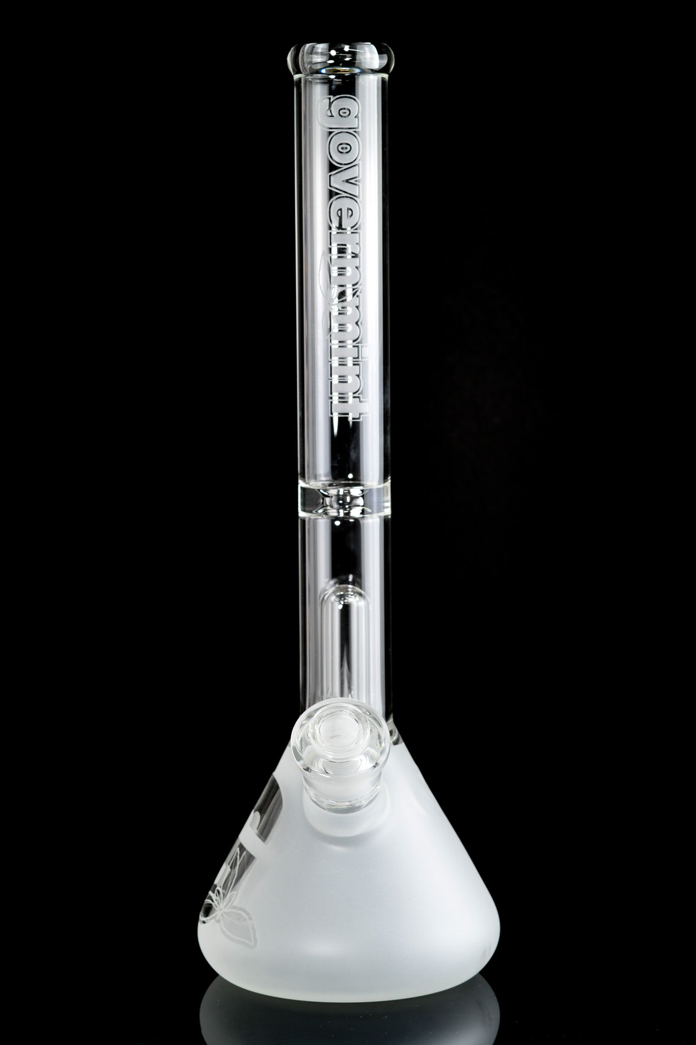 Governmint Glass - 9mm Mini Beaker W/ Dome Perc - 3