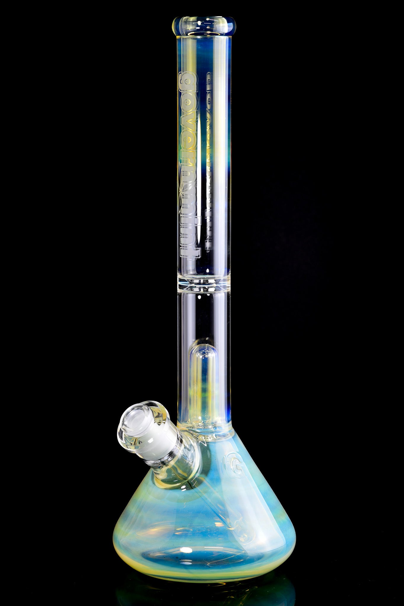 Governmint Glass - 9mm Mini Beaker W/ Dome Perc - 4