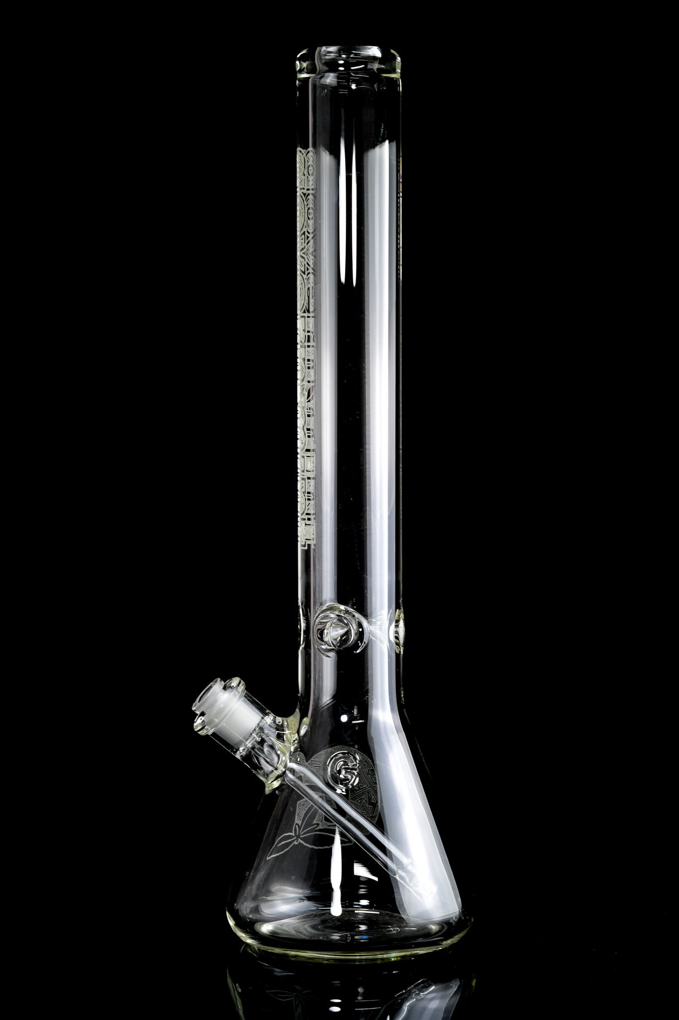 Governmint Glass - 9mm Beaker Bong