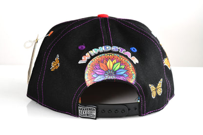 Windstar x Genious - Embroidered Snap Back Hat